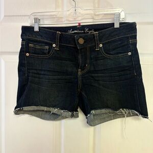 American Eagle Outfitters Women's dark navy Denim Shorts 10